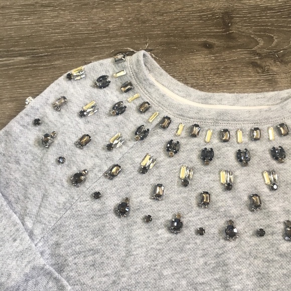 LOFT Jeweled Sweater - Picture 2 of 4